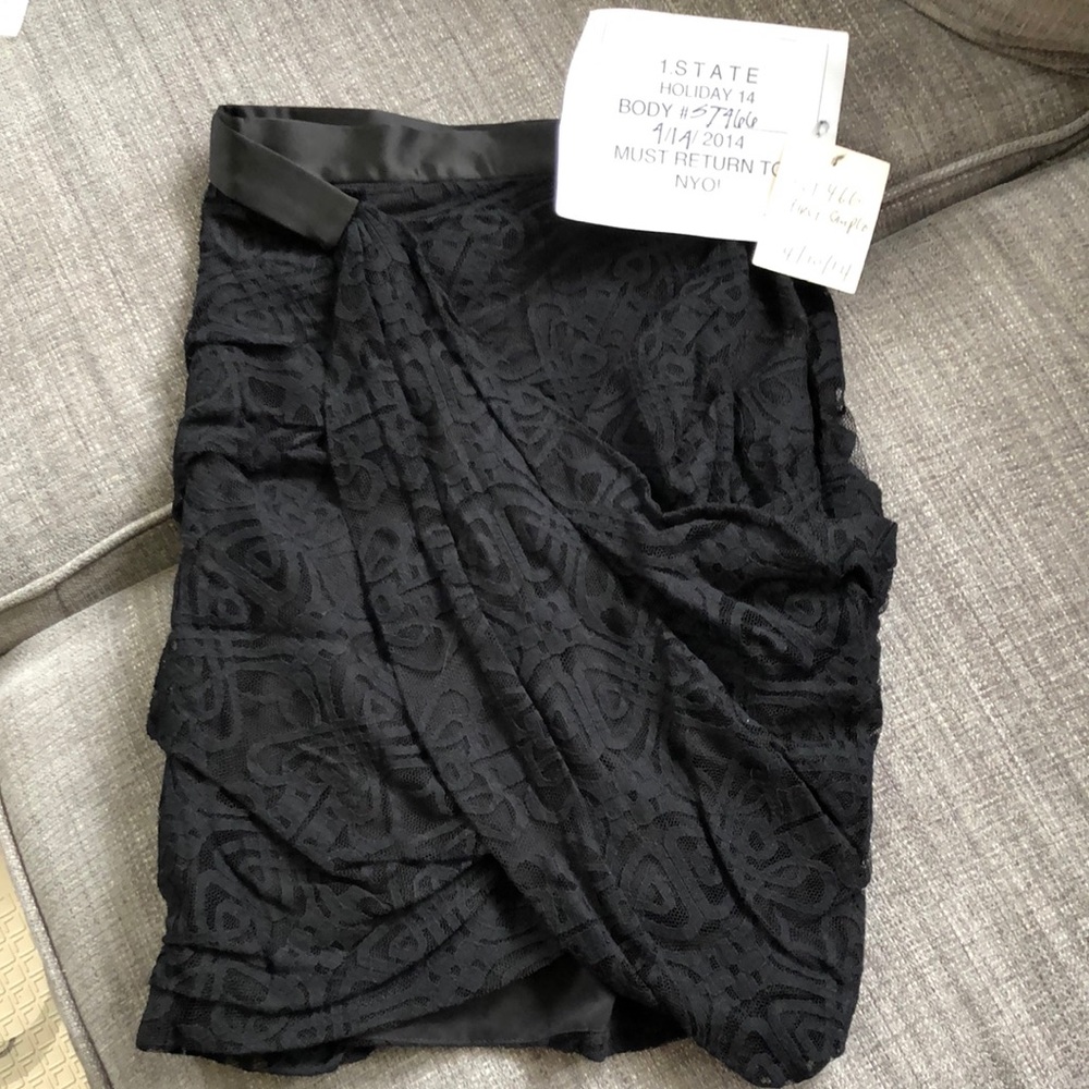 Ladies black skirt size xs